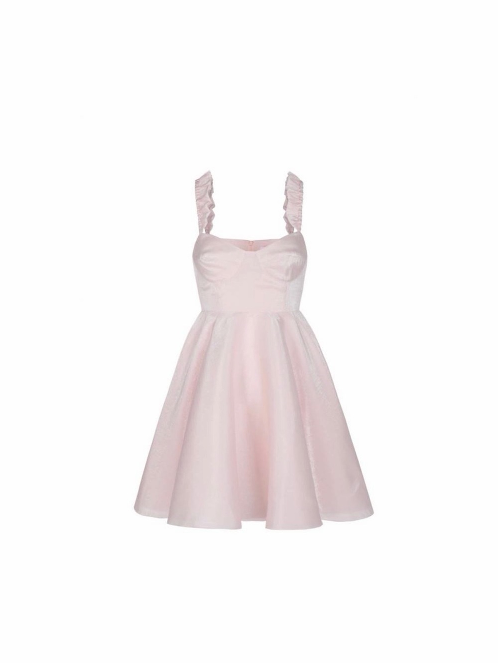 Selkie The Sunny Dress in Peach Fuzz Small Pink